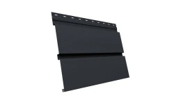 Квадро брус 3D 0,45 Drap с пленкой RAL 7024 мокрый асфальт