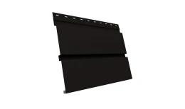 Квадро брус 3D 0,45 Drap TX с пленкой RAL 9005 черный