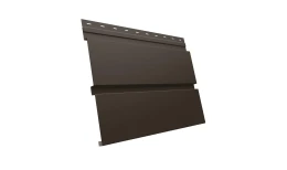 Квадро брус 0,5 Satin Matt TX с пленкой RR 32 темно-коричневый