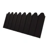 Профнастил C10A фигурный 0,5 Satin Matt RAL 9005 черный