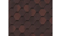 RoofShield черепица Премиум Стандарт (3м2) Гранатовый отлив