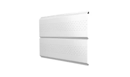 Софит ЭкоБрус new без перфорации 0,5 Satin RAL 9003 сигнальный белый