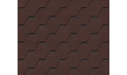RoofShield черепица Премиум Стандарт (3м2) Коричневый с оттенением